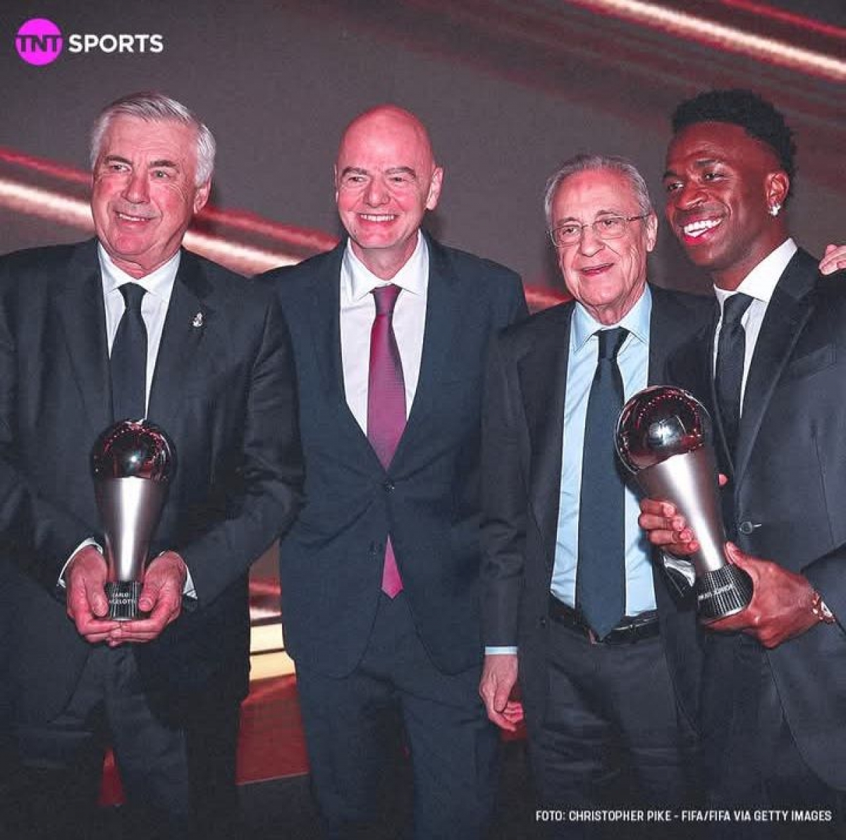 Vini Jr. ganha o prêmio The Best da Fifa como melhor jogador do mundo — imagem 2